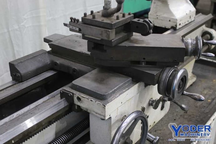 14" x 48" Clausing engine lathe, 9" swing over cross slide, 3-jaw chuck, follow rest, thread dial, 3 HP - Image 7