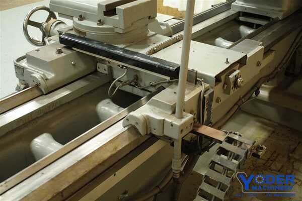 26" x 84" Sidney engine lathe, 17" swing over cross slide, steady rest, thread dial, swivel compound, #58895 - Image 5