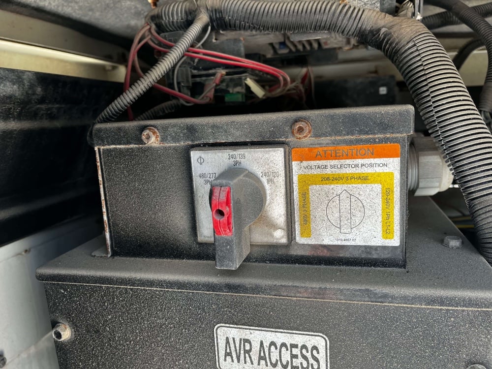 40 KW Atlas Copco #QAS45, trailer mounted, sound attenuated enclosure, Tier 3, 120/240/208/277/480 Volts - Image 6