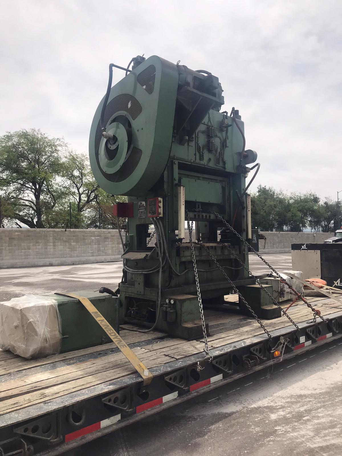 100 Ton, Minster #P2-100-48, straight side double crank, 3" stroke, 12.5" Shut Height, 31" x48" bed, 200 SPM - Image 2