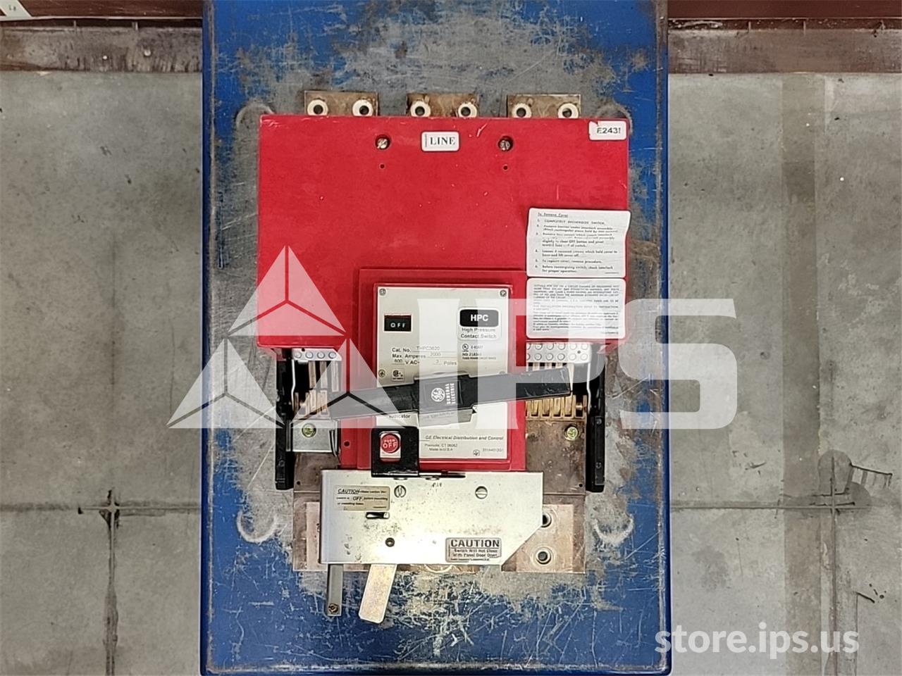 2000 Amps GE Thpc Hpc Switch Mo/bi Top Feed - Image 1