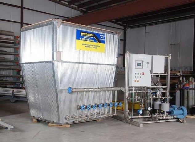 Mobile SCR System, Anhydrous Ammonia Process Control Unit, 3' x4' x8', Stainless Steel Skid Package - Image 1