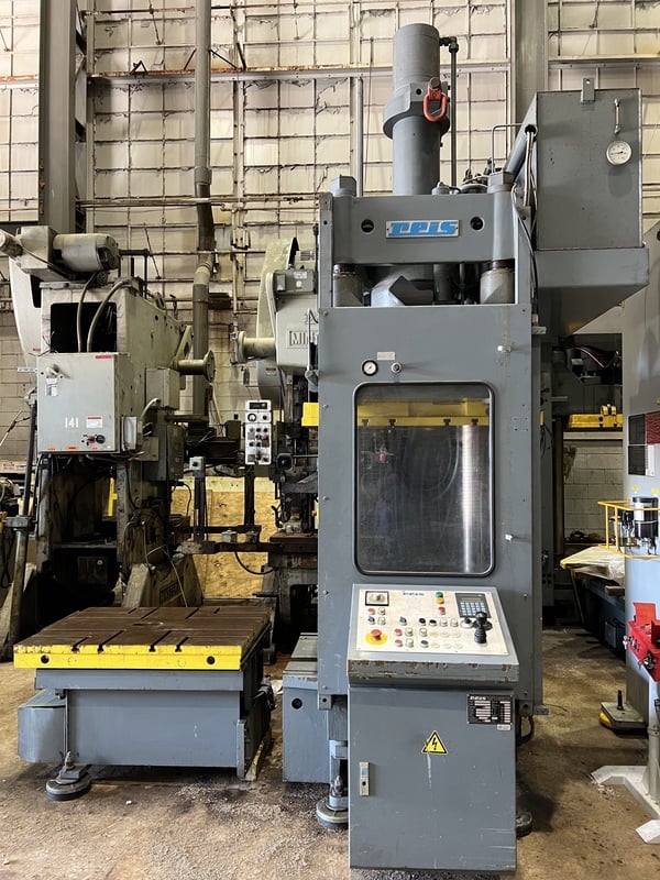 50 Ton, Reis #TUS-80-OK-50, mold spotting & try-out press, 39.37" stroke, 41.33" daylight, 1996 - Image 2