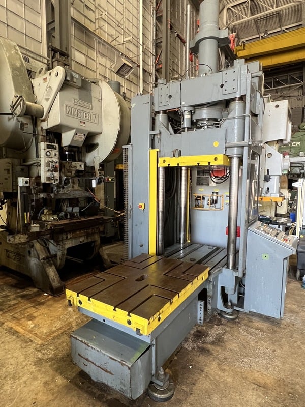 50 Ton, Reis #TUS-80-OK-50, mold spotting & try-out press, 39.37" stroke, 41.33" daylight, 1996 - Image 10