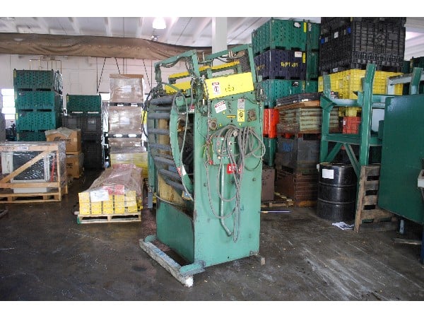 30" x .065" Rowe #B-30, Powered Coil Straightener, 7-roll, entry/exit pinch rolls - Image 1