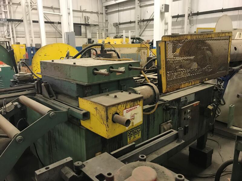 18" x .2" Coe Press Equipment #C400-1836, Air Feed Straightener Combination Press Feed, 4" bore, 36" stroke - Image 2