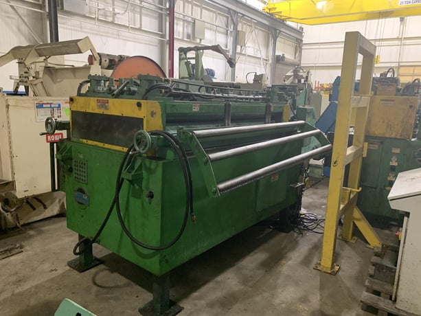 72" x .08" Coe Press Equipment #CPFS-305-72, Servo Roll Feed Straightener Combination Press Feed, 5" feed - Image 5