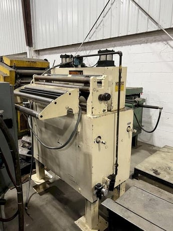 30" x .078" CWP #SMX-30, servo roll feed, 2.75" roll diameter, cascade entry stock support rolls - Image 1