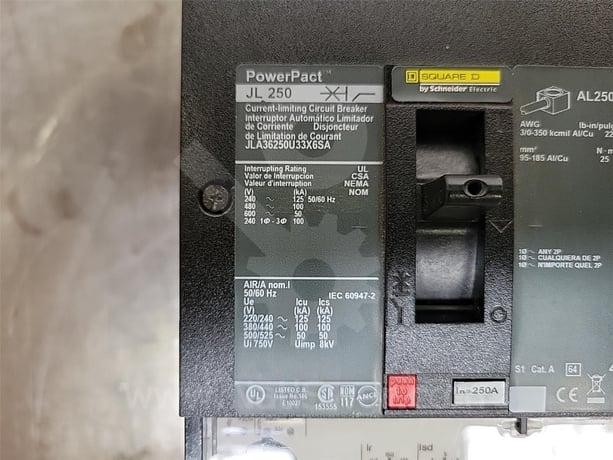 Square D Jla Powerpact J-frame Mccb 120 Volts AC Shunt Trip, Micrologic 3.2 S Lsi, 250 Amps Ampacity - Image 8