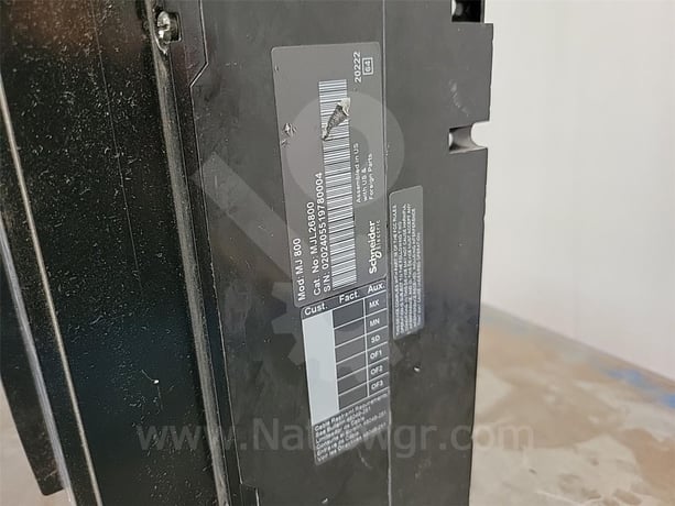 Square D Mjl Powerpact M-frame Mccb 800 Amps Trip, Two Pole - Image 6