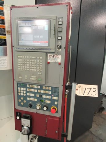 OKK #VP-9000, 40 automatic tool changer, 44" X, 36" Y, 22" Z, 20000 RPM, #40, 30 HP, 51.8" x36.2" table, Mit - Image 4