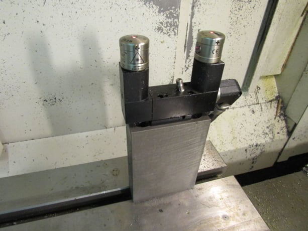 OKK #VP-9000, 40 automatic tool changer, 44" X, 36" Y, 22" Z, 20000 RPM, #40, 30 HP, 51.8" x36.2" table, Mit - Image 5
