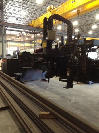 Messer #TMC4518, beveling plasma/oxygen cutting system, 18' x 20', MG Hypertherm Navigator CNC, 2000 - Image 3