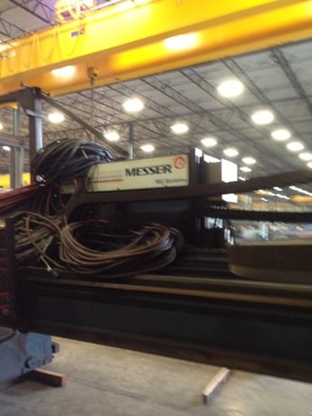 Messer #TMC4518, beveling plasma/oxygen cutting system, 18' x 20', MG Hypertherm Navigator CNC, 2000 - Image 4