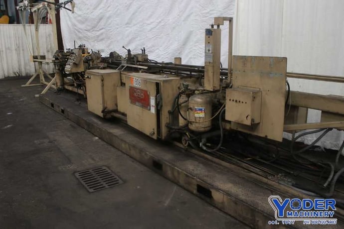 Burr Oak #VBHB, hairpin bender, straightener, bender, 171" max length, 1980, #75149 - Image 8