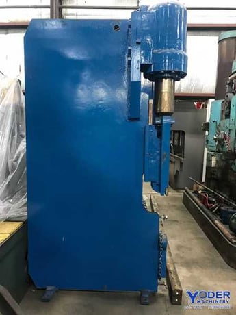 165 Ton, Pacific #J165-14, hydraulic press brake, 14' overall, 150" between housing, 10" stroke, 7" throat - Image 2