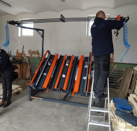 Pneumatico #PT-1900, Semi-automatic Pallet Nailer, 2022 - Image 5