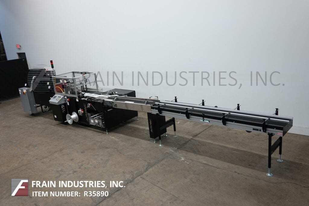 Arpac #TS37B, horizontal continuous motion, side seal shrink wrapper and tunnel, 0-80 linear feet and 0-80 - Image 1