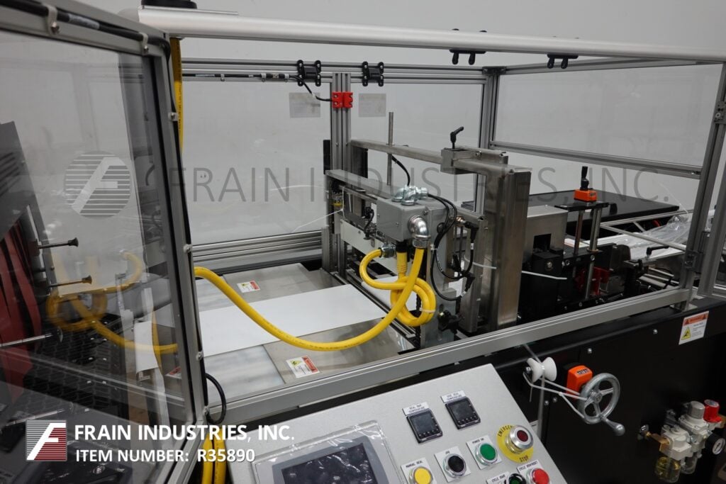Arpac #TS37B, horizontal continuous motion, side seal shrink wrapper and tunnel, 0-80 linear feet and 0-80 - Image 2