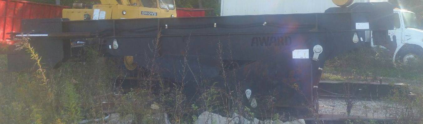 A-Ward Attachments - Award #ACT20, 20' Hydraulic Tilter, Diesel Gas, Digital scale, Missing Remote, 2008 - Image 3