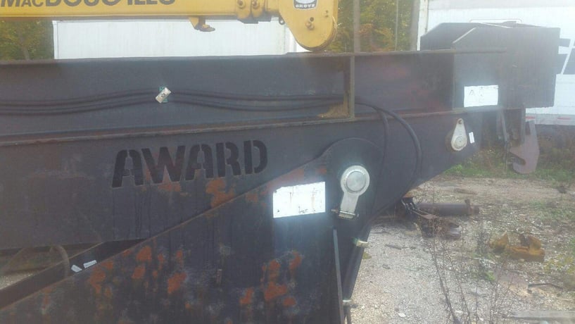 A-Ward Attachments - Award #ACT20, 20' Hydraulic Tilter, Diesel Gas, Digital scale, Missing Remote, 2008 - Image 6
