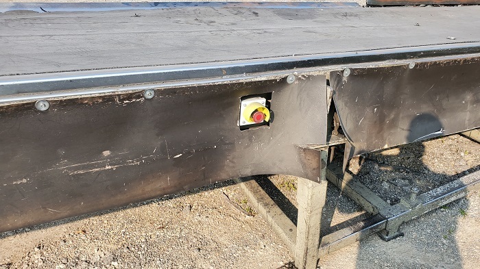 49" wide x 33' long, Rubber Belt Conveyor, 39" Useable Belt, Direct Drive, E-Stop, 62" H Discharge - Image 4