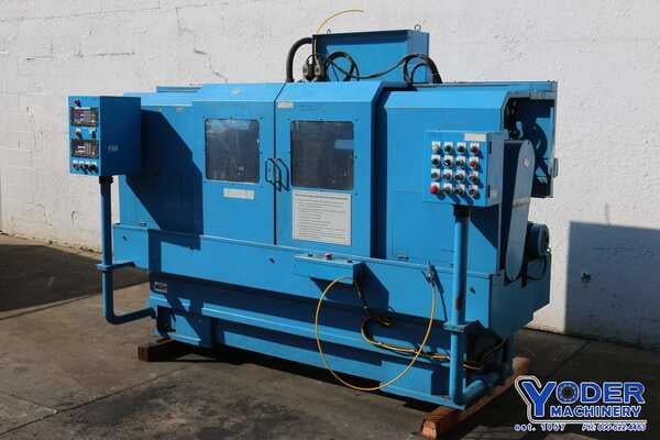 12" x 36" Nittoku #1000, twin spindle facing & centering machine, digital read out, 1990, #71045 - Image 1
