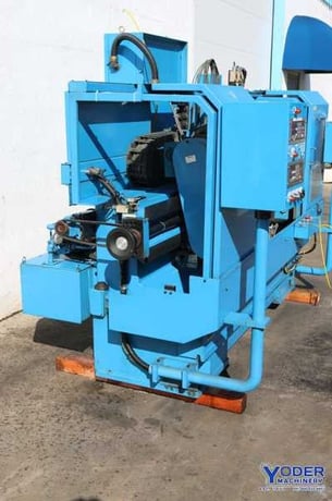 12" x 36" Nittoku #1000, twin spindle facing & centering machine, digital read out, 1990, #71045 - Image 3
