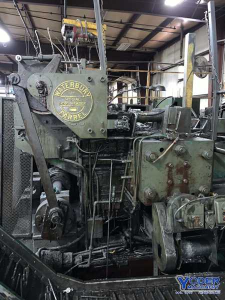 1/2" Waterbury-Farrel #33, open die double stroke header, 25 HP, 60-70 PPM, #71459 - Image 3