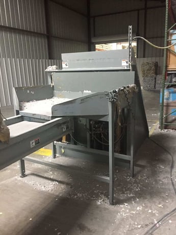 Amerishred #AMS 4000, Paper Shredding and Baling System, American baler #60A36, 2.5-3 Tons/ hr, 40 HP - Image 3