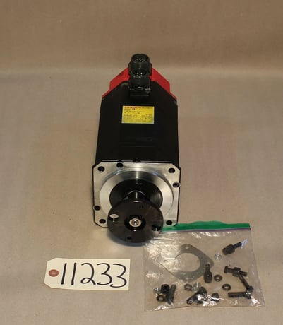 Fanuc 5s red capacity axis drive motor - Image 1