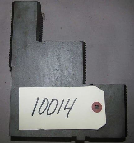 36" Chuck Jaws for 36" vertical turret lathe, Webster & Bennett, 8" tall, (4 available) - Image 2