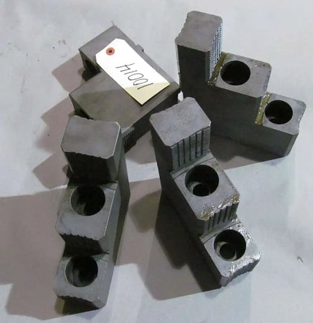 36" Chuck Jaws for 36" vertical turret lathe, Webster & Bennett, 8" tall, (4 available) - Image 4
