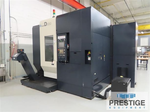 Makino #D500, 5-Axis, 21.6" X, 39.3" Y, A & C Axis, Makino Pro 5,113 automatic tool changer, Probing, coolant - Image 2