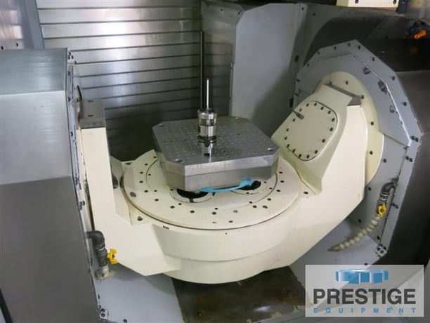 Makino #D500, 5-Axis, 21.6" X, 39.3" Y, A & C Axis, Makino Pro 5,113 automatic tool changer, Probing, coolant - Image 4