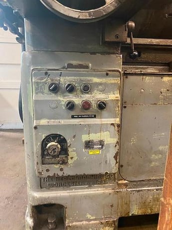 Heald #272, toolroom internal grinder, 12" 4-jaw chuck, variable speed, swing down wheel dresser - Image 7