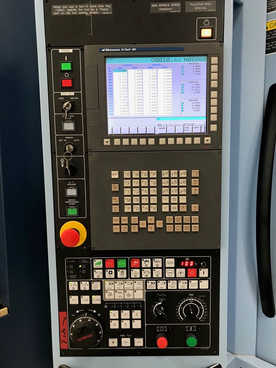 Matsuura #H.Plus-300, PC5 300mm horizontal machining center, 11.81 X 11.81 pallet, 19.68 X, 19.68 Y, 19.68 Z - Image 6