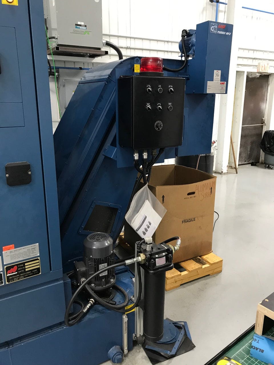 Matsuura #H.Plus-300, PC5 300mm horizontal machining center, 11.81 X 11.81 pallet, 19.68 X, 19.68 Y, 19.68 Z - Image 8
