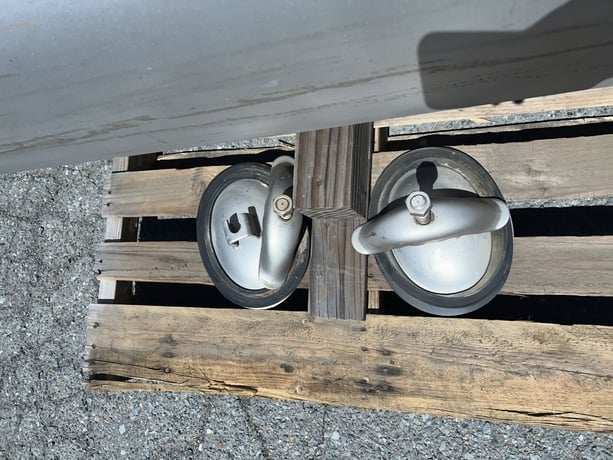 190 gallon Morfab, 304 Stainless Steel tank, 55 psi, DT/DB, 24" dia x 96" straight side plus ASME dish top & - Image 6