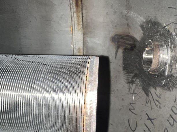 190 gallon Morfab, 304 Stainless Steel tank, 55 psi, DT/DB, 24" dia x 96" straight side plus ASME dish top & - Image 9