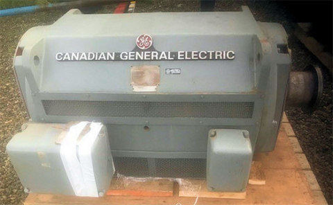 450 HP 1180 RPM Canadian General Electric, 1.15 sf, 4000 v. - Image 1