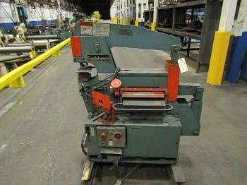 3" x 3" x 5/16" Scotchman #4014C, Ironworker, 40 ton, 6" throat, 1350 PSI, twin spindle, Lanco heads - Image 2