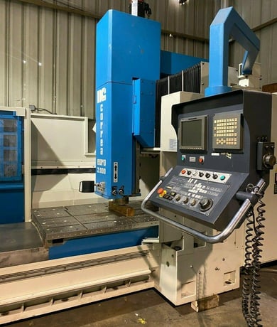 Nicholas Correa #Euro-2000, CNC vertical bridge mill, 24 side mount tool changer, 78.7" X, 49.2" Y, 25.6" Z - Image 6