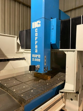 Nicholas Correa #Euro-2000, CNC vertical bridge mill, 24 side mount tool changer, 78.7" X, 49.2" Y, 25.6" Z - Image 7