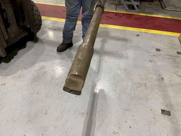 Boring bar, 60" length, 2" diameter, will fit Wotan - Image 1