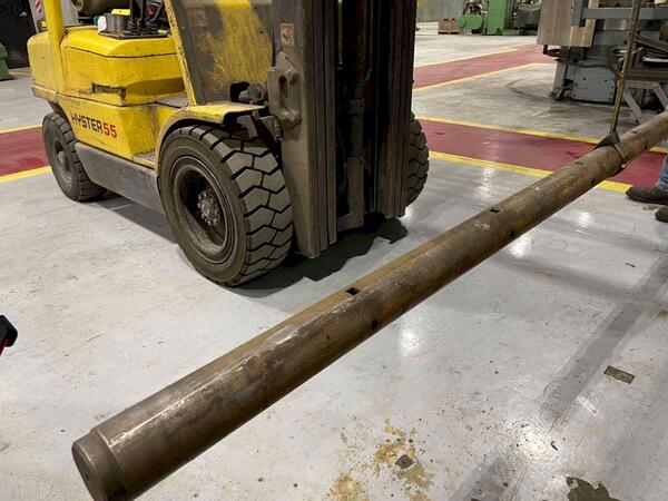 Boring bar, 110-1/2" length, 3" to 3/8" diameter, will fit Giddings & Lewis - Image 2
