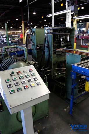 Neb, dual station bender, 28" bending width, 36" x78" hydraulic unit, 50 HP, #58768 - Image 1