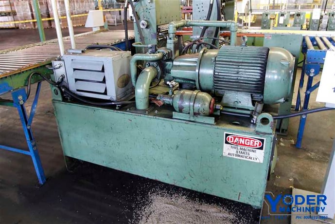 Neb, dual station bender, 28" bending width, 36" x78" hydraulic unit, 50 HP, #58768 - Image 7