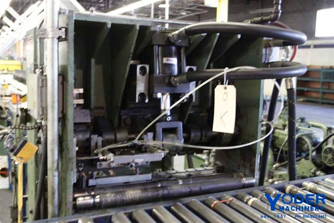 Neb, dual station bender, 28" bending width, 36" x78" hydraulic unit, 50 HP, #58768 - Image 9