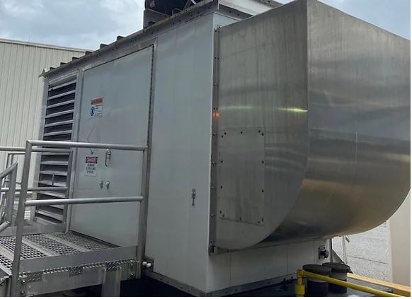 500 KW Caterpillar #LC6, diesel generator, engine model 3456, sound atternuated enclosure, 277/480 Volts, 751 - Image 1